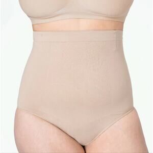 Shapermint Empetua Nude High-Waist Tummy Control Shaper Panty Small NWT